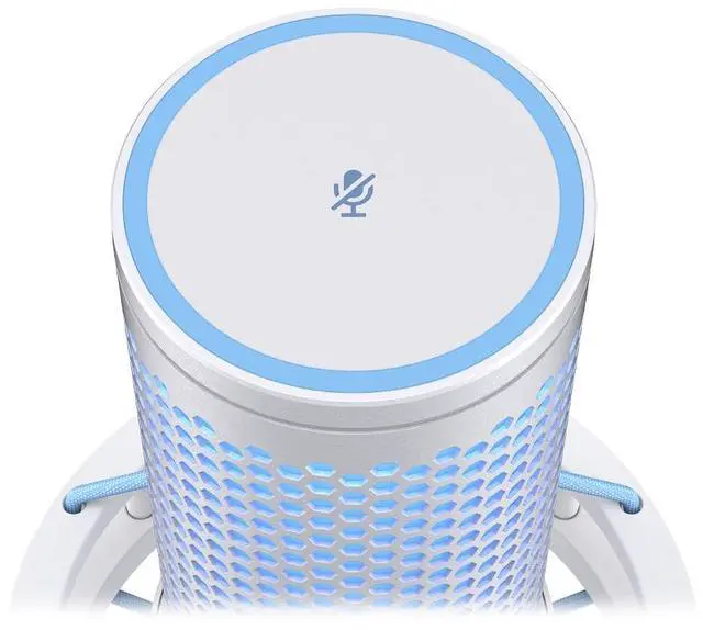 Alt view image 7 of 7 - HyperX QuadCast 2 - USB Microphone (Frost)