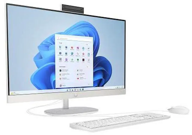 Alt view image 4 of 4 - HP Essential All-in-One Computer 27" FHD AMD Ryzen 3, 8 GB;256 GB SSD  Windows