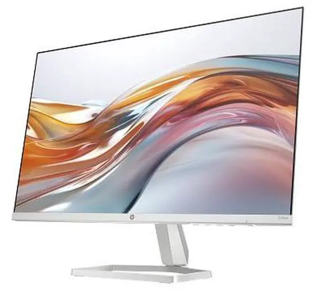 Alt view image 3 of 12 - HP 524SW 24" IPS 100Hz Full HD LCD Monitor - White - 94C21AAABA