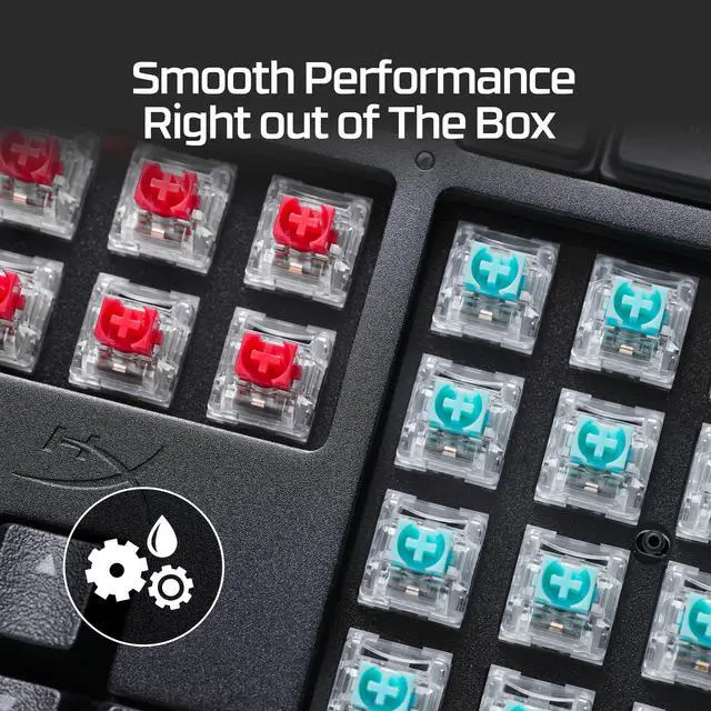 Alt view image 5 of 7 - HyperX Linear Switches