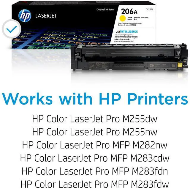 Alt view image 18 of 20 - HP 206A W2112A Original LaserJet Toner Yellow