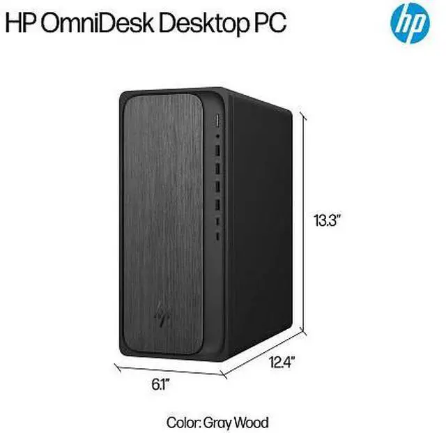 Alt view image 4 of 4 - HP OmniDesk Desktop AMD Ryzen 7, 16 GB;1 TB SSD  Windows 11 Home