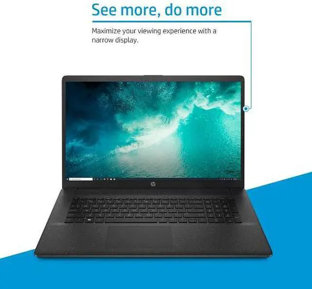 Alt view image 4 of 7 - HP Essential Laptop Computer 17.3" HD+ Intel Core i7 8 GB memory; 512 GB SSD