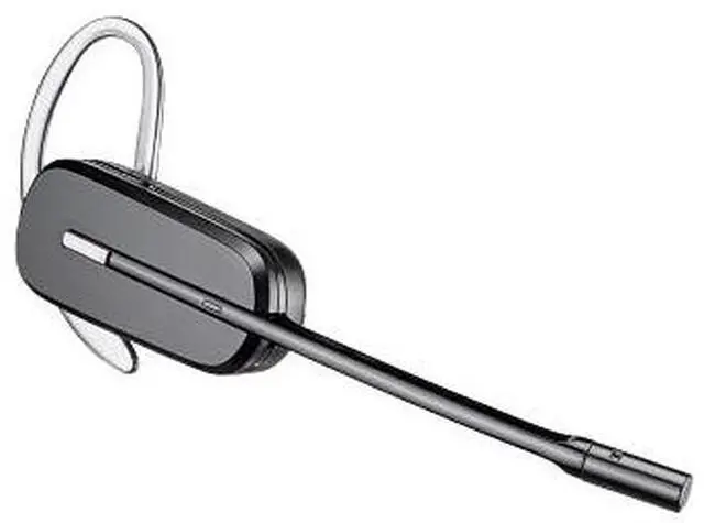 Alt view image 15 of 16 - Poly CS540A DECT 1920-1930 MHz Headset TAA - Mono - Wireless - DECT 6.0 - 393.7 ft - Over-the-ear, Over-the-head - Monaural - In-ear - Noise Cancelling Microphone - Noise Canceling - Black - TAA Compl