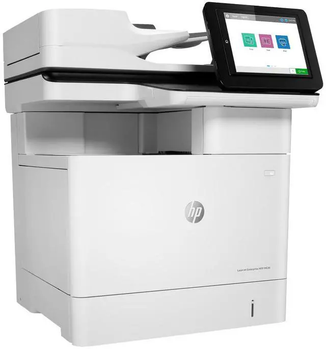 Alt view image 3 of 7 - HP LaserJet Enterprise MFP M636fh Certified Refurbished Printer