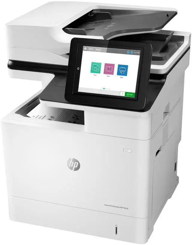 Alt view image 2 of 7 - HP LaserJet Enterprise MFP M636fh Certified Refurbished Printer