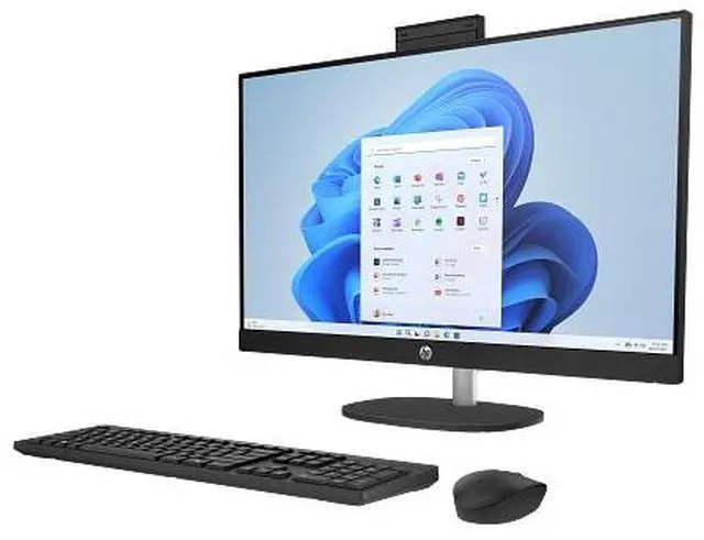 Alt view image 2 of 4 - HP Essential All-in-One Computer 27" FHD AMD Ryzen 3, 8 GB;256 GB SSD  Windows