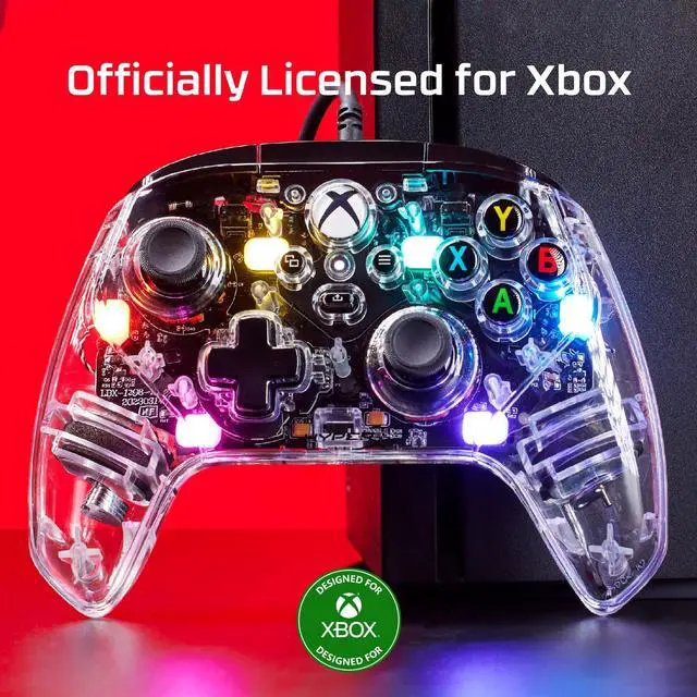 Alt view image 7 of 14 - HyperX Clutch Gladiate - Wired Gaming RGB Controller - Xbox