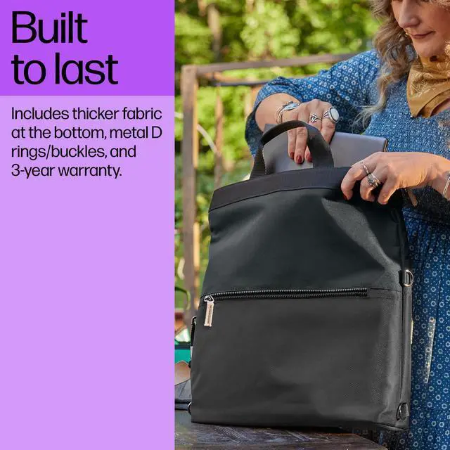 Alt view image 7 of 14 - HP 14-inch Convertible Laptop Backpack Tote