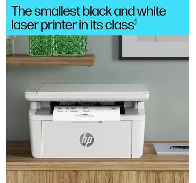 Alt view image 5 of 6 - HP LaserJet MFP M140w Laser Printer, Black And White Mobile Print, Copy, Scan Up