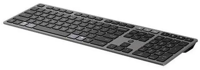 Alt view image 2 of 10 - HP 725 Multi-Device Rechargeable Wireless Keyboard and Mouse Combo