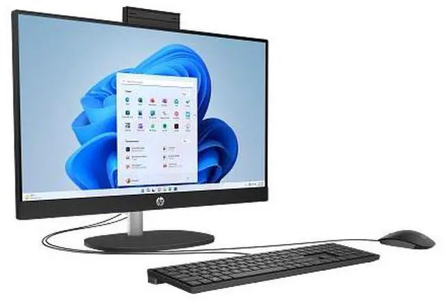 Alt view image 4 of 4 - HP Essential All-in-One Computer 23.8" FHD AMD Ryzen 5, 16 GB; 1 TB SSD  Windows