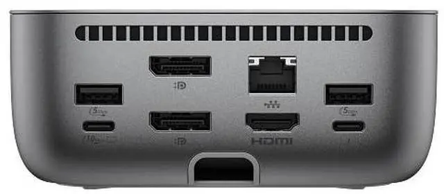 Alt view image 18 of 20 - HP Thunderbolt 4 Ultra 280W G6 Dock - AW5M5UT#ABA