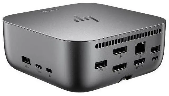 Alt view image 15 of 18 - HP Thunderbolt 4 100W G6 Dock - for Desktop PC, Notebook - Charging Capability - 120 W - Thunderbolt 4 - 4 Displays Supported - 5 x USB Ports - 3 x USB Type-A Ports - USB Type-A - 2 x USB Type-C Ports
