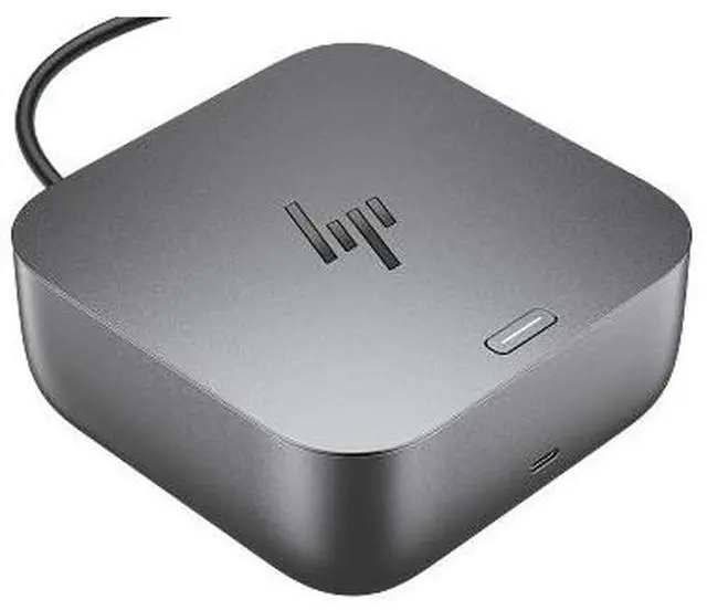 Alt view image 18 of 18 - HP Thunderbolt 4 100W G6 Dock - for Desktop PC, Notebook - Charging Capability - 120 W - Thunderbolt 4 - 4 Displays Supported - 5 x USB Ports - 3 x USB Type-A Ports - USB Type-A - 2 x USB Type-C Ports