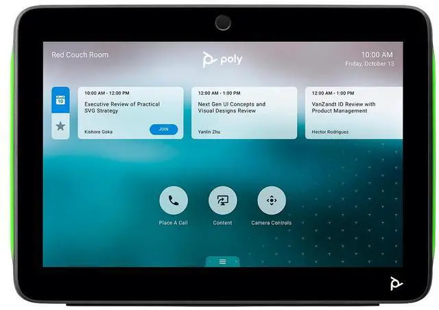 Alt view image 3 of 7 - HP Poly TC10 Touch Controller, Black | 875K5AA