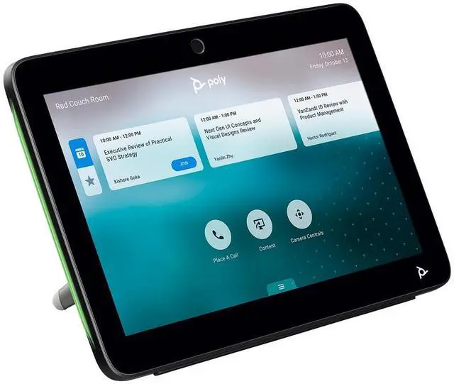 Alt view image 7 of 7 - HP Poly TC10 Touch Controller, Black | 875K5AA