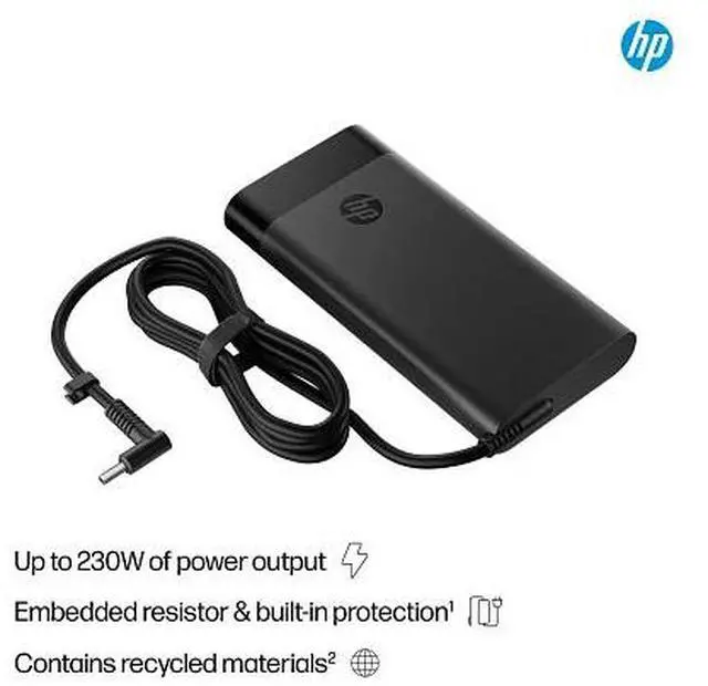 Alt view image 4 of 7 - HP 230W Smart AC Adapter AQ9X8AA AQ9X8AAABA