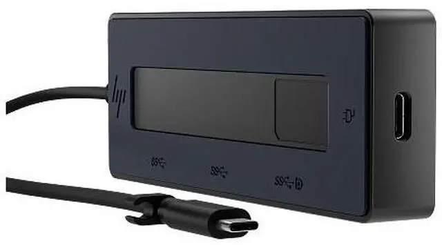 Alt view image 15 of 18 - HP 4K USB-C Multiport Docking Station 6G843A