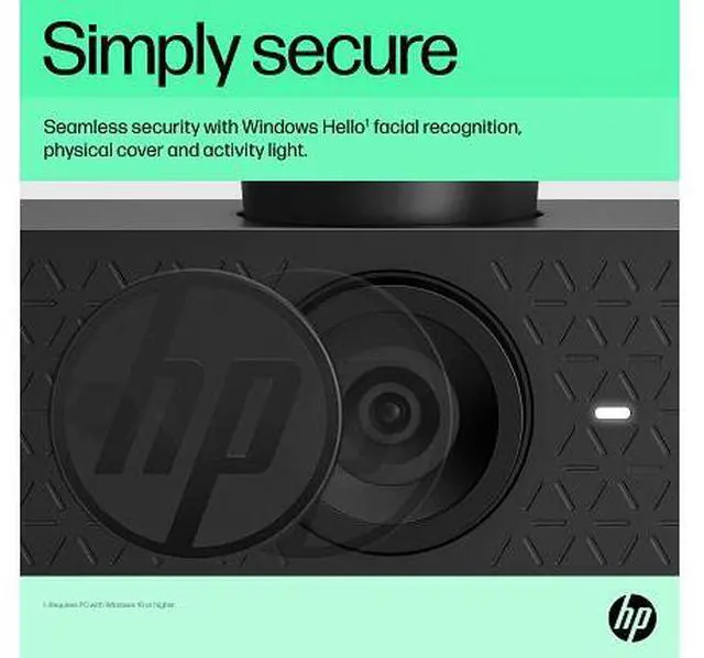 Alt view image 13 of 16 - HP 625 Webcam 4 Megapixel 60 fps USB Type A 6Y7L1AAABL
