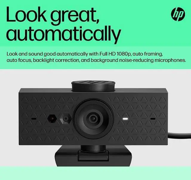 Alt view image 14 of 16 - HP 625 Webcam 4 Megapixel 60 fps USB Type A 6Y7L1AAABL