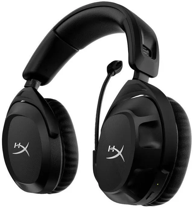 Alt view image 15 of 15 - HyperX Cloud Stinger 2 - Wireless Gaming Headset – Compatible with PC. Noise-cancelling Swivel-to-mute Microphone, Comfortable Memory Foam, UP to 20 hours of battery life, Black