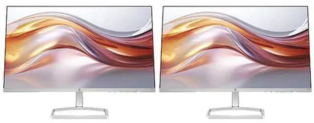 Main image of Dual HP Series 5 23.8 inch FHD Monitor Bundle 23.8" FHD (1920 x 1080) 48-100 Hz
