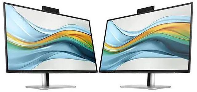 Main image of Dual HP Series 5 Pro 27 inch QHD USB-C Conferencing Monitor - 527pm Bundle 27"