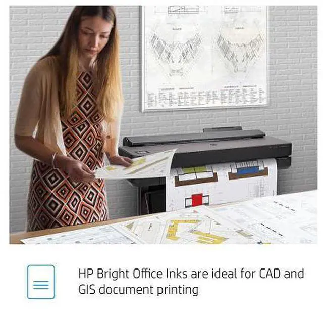 Alt view image 5 of 6 - HP 775 500-ml Matte Black Ink Cartridge, 1XB22A