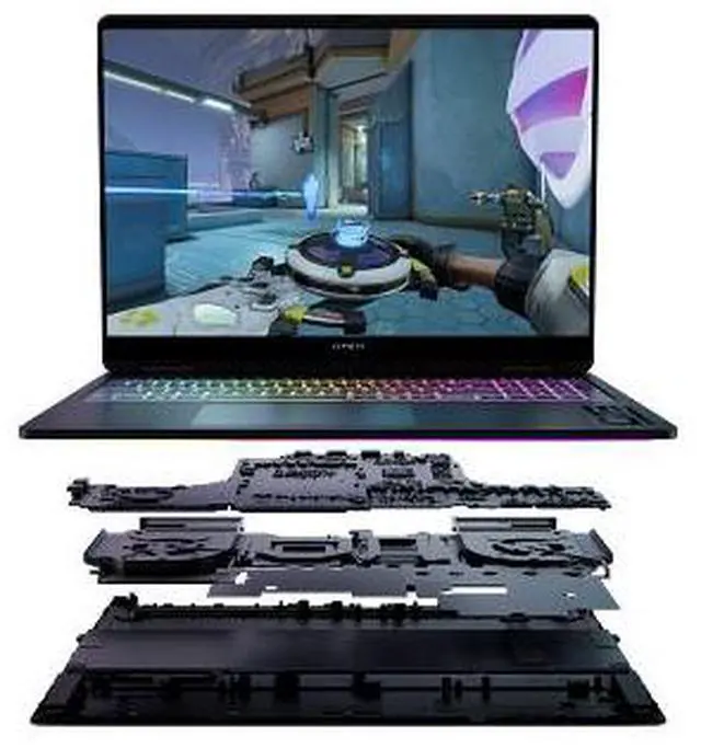 Alt view image 2 of 6 - OMEN MAX Gaming Laptop 16" WQXGA AMD Ryzen AI 7 16 GB memory;1 TB SSD  Windows