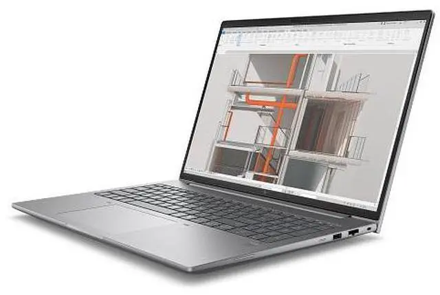 Alt view image 2 of 7 - HP ZBook X G1i 16 Mobile Workstation PC with 3 Yr Warranty & Wolf Pro Security