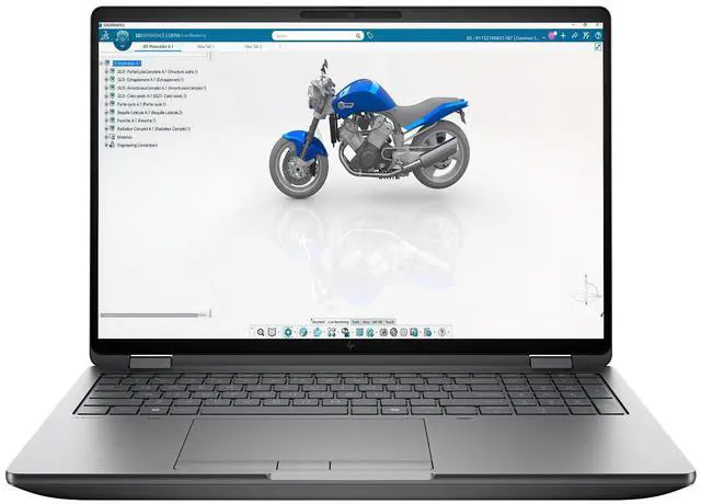 Main image of HP ZBook Fury G1i 16 Mobile Workstation PC Touch with 3 Yr Warranty & Wolf Pro
