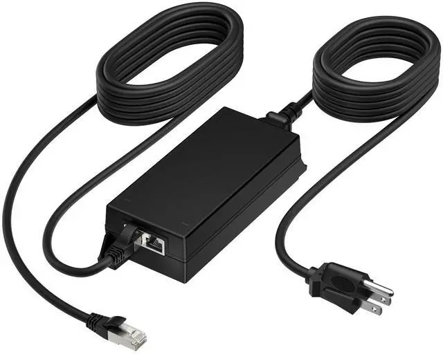 Alt view image 3 of 4 - HP Poly PoE++ 65W 2.5G Adapter with 3.66m CAT6A Cable and Power Cord B5NH6AA#ABA
