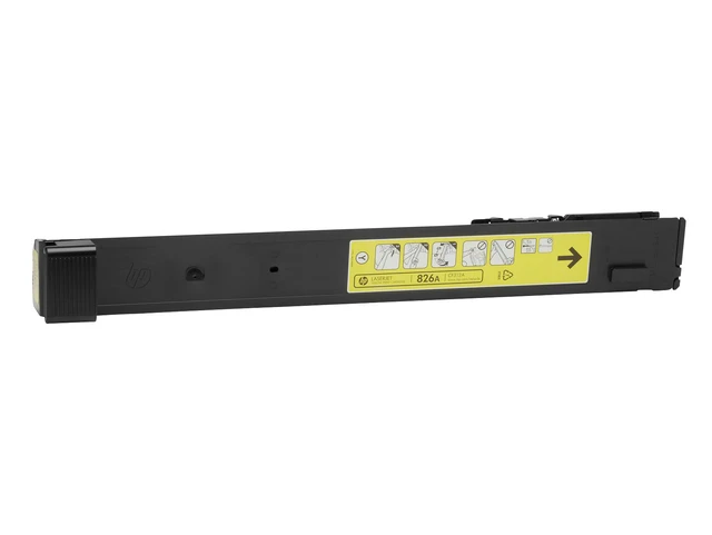 Alt view image 2 of 7 - HP 826A Yellow Original LaserJet Toner Cartridge, ~31,500 pages, CF312A