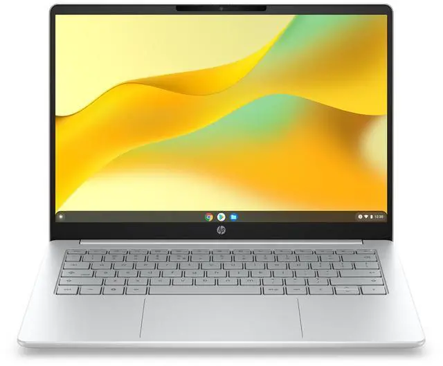 Main image of HP Chromebook Laptop Computer 14" 2K Intel N-series 4 GB memory;128 GB UFS