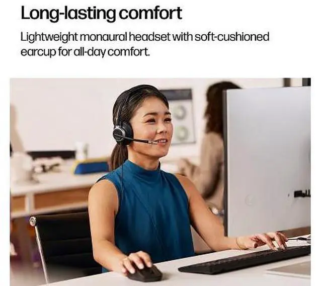 Alt view image 8 of 8 - Poly Mission 815 Headset C01F8AAAC3
