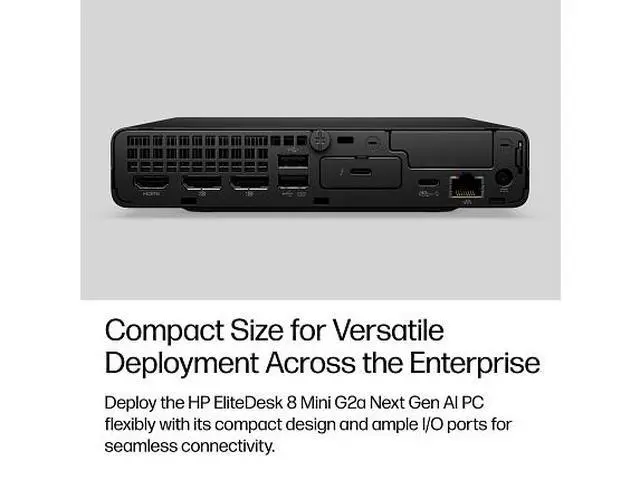 Alt view image 7 of 7 - HP EliteDesk Desktop Mini AMD Ryzen AI 5 PRO, 32 GB;1 TB SSD Windows 11 Pro
