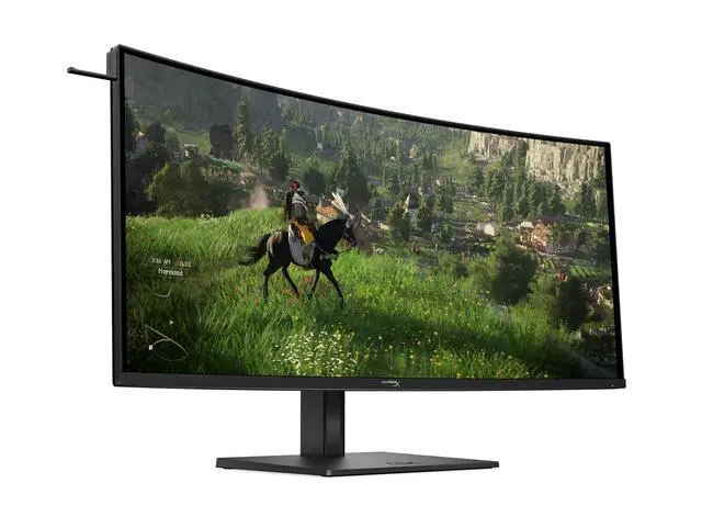 Alt view image 4 of 5 - HyperX OMEN OLED 34 inch WQHD 360Hz Gaming Monitor - OMEN OLED 34 34.92" WQHD