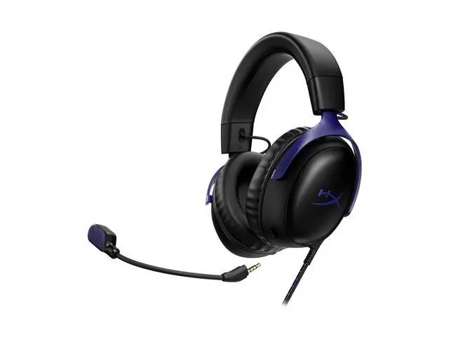 Alt view image 5 of 5 - HyperX Cloud III - Gaming Headset (Black/Blue)