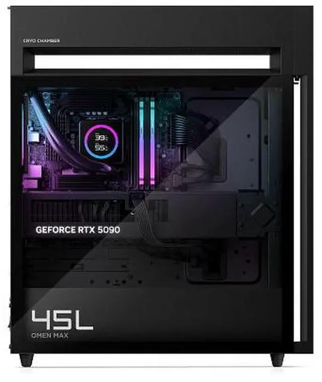 Alt view image 3 of 7 - HyperX HyperX OMEN MAX Desktop Intel Core Ultra 9, 64 GB;2 TB SSD Windows 11