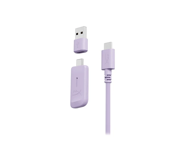 Alt view image 2 of 5 - HyperX Cloud Flight 2 - Wireless Gaming Headset (Lavender)