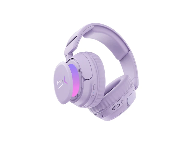 Alt view image 3 of 5 - HyperX Cloud Flight 2 - Wireless Gaming Headset (Lavender)