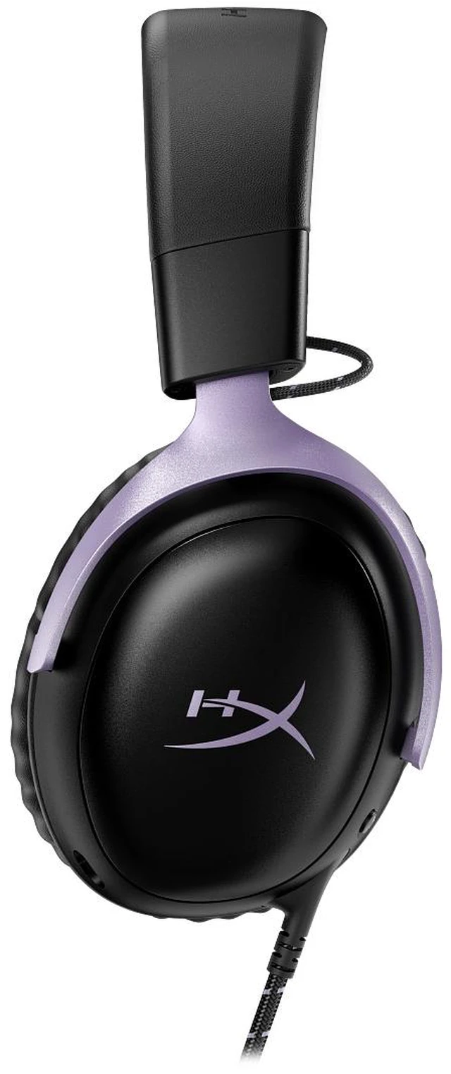 Alt view image 4 of 4 - HyperX Cloud III - Gaming Headset (Black/Lavender)