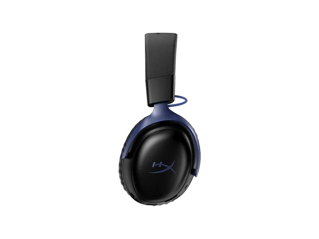 Alt view image 6 of 6 - HyperX Cloud III S - Wireless Gaming Headset (Black/Blue)