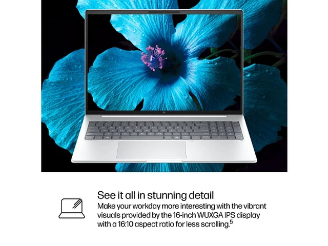 Alt view image 7 of 7 - HP EliteBook Laptop Computer 16" WUXGA AMD Ryzen AI 5 16 GB memory;512 GB SSD