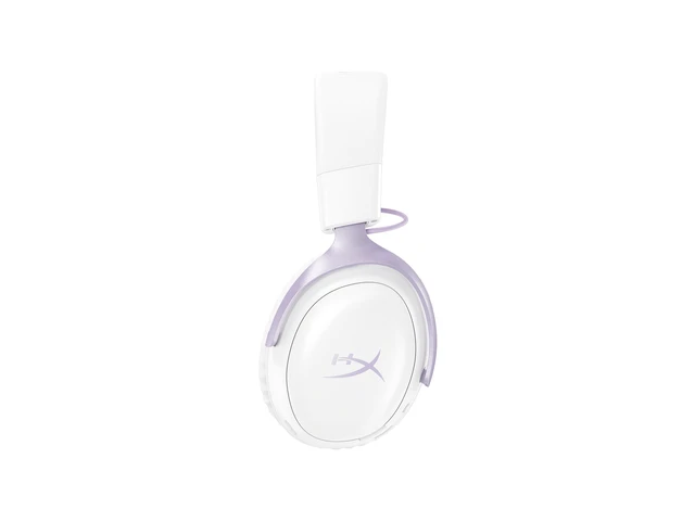 Alt view image 4 of 7 - HyperX Cloud III S - Wireless Gaming Headset (Lavender)