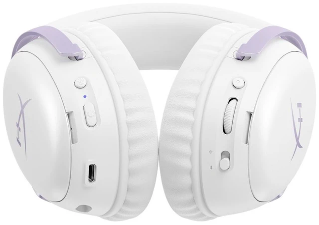 Alt view image 7 of 7 - HyperX Cloud III S - Wireless Gaming Headset (Lavender)