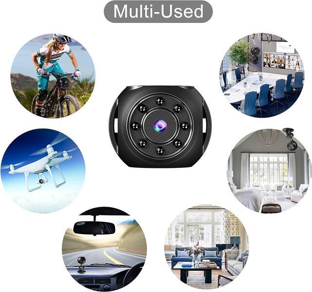 Alt view image 7 of 7 - Spy Camera Wireless Hidden Mini WiFi Camera Full HD Clear Live Video Built-in Battery Tiny Compact Indoor Security Cam with Phone App Easy Setup Smallest Home Surveillance Nanny with Night Vision