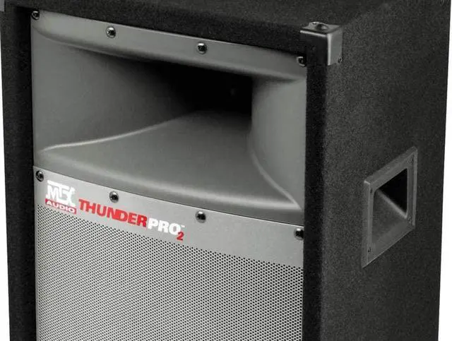 Alt view image 4 of 6 - MTX TP1200 Audio ThunderPro II 2-Way Professional Loudspeaker