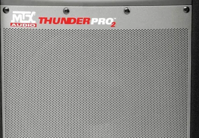 Alt view image 5 of 6 - MTX TP1200 Audio ThunderPro II 2-Way Professional Loudspeaker